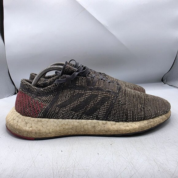 Adidas PureBoost Go Mens Size 9.5 Carbon Black Athletic Shoes Running Walking AH - Picture 14 of 16